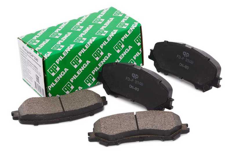 Колодки тормозные дисковые передние <b>PILENGA FD-P3340</b> - изображение