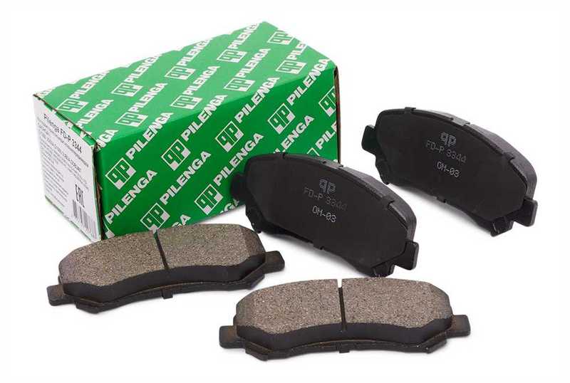 Колодки тормозные дисковые передние <b>PILENGA FD-P3344</b> - изображение
