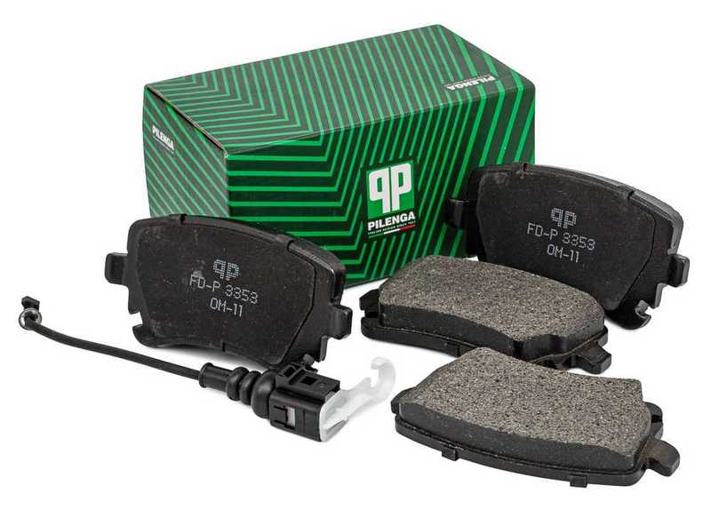 Колодки тормозные задние 116,5х59х17,7 VW T5 <b>PILENGA FD-P3353</b> - изображение Колодки тормозные задние 116,5х59х17,7 VW T5 <b>PILENGA FD-P3353</b> - изображение