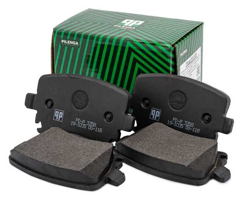 Колодки тормозные дисковые задние <b>PILENGA FD-P3358</b> - изображение