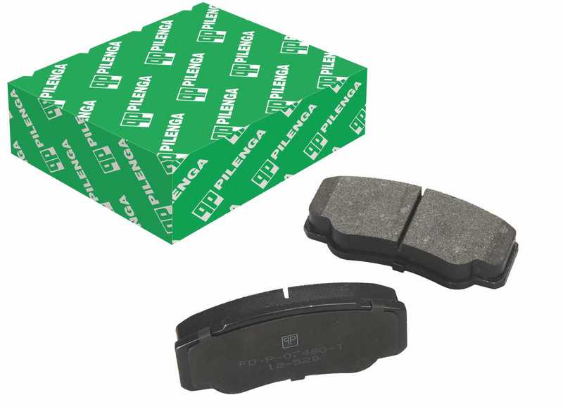 Колодки тормозные диск.задние усиленные BOXER, DUCATO, JUMPER <b>PILENGA FD-P7480T</b> - изображение