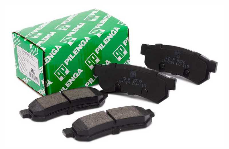 Колодки тормозные дисковые задние <b>PILENGA FD-P8270</b> - изображение