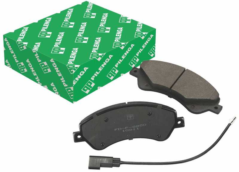 Колодки тормозные диск.передние TRANSIT <b>PILENGA FD-P8950</b> - изображение