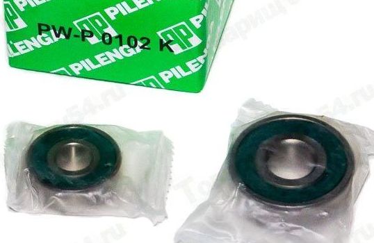 Подшипники генератора ВАЗ 2101 большой+малый <b>PILENGA PWP0102K</b> - изображение