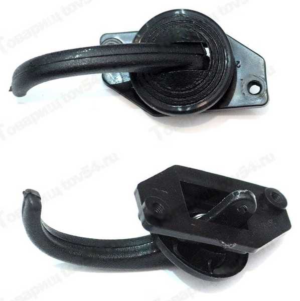 Ручка двери внутр. ВАЗ 2101 (крючок) <b>Пластик 2101-110452/53</b> - изображение