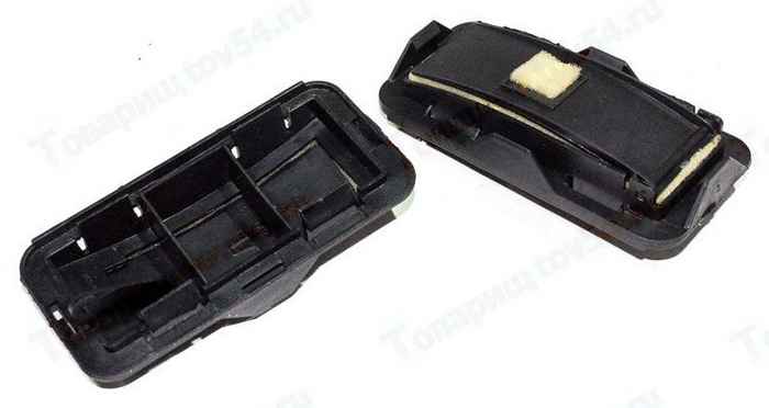 Заслонка управления отопителем ВАЗ 2105 (комплект лев.+прав.) <b>ПЛАСТИК 2105-8101570 + 2105-8101571</b> - изображение