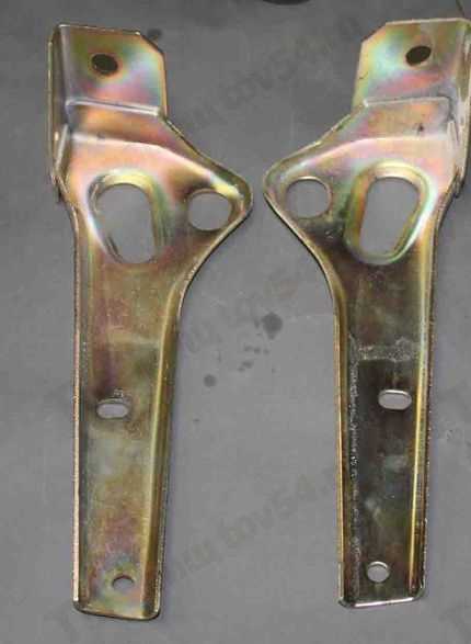 Кронштейн бампера 2106, ВАЗ 2101 переднего (2шт) <b>Пластик 2106-2803016/17</b> - изображение