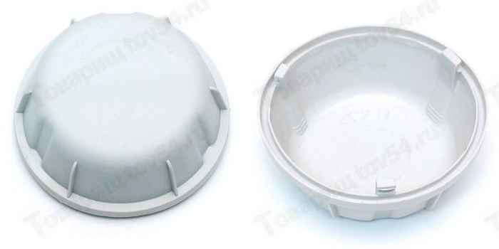 Крышка фары ВАЗ 2108-21099 светлая ПЛАСТИК - изображение