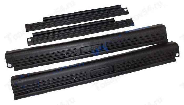Пороги внутрисалонные ВАЗ 2109 задние и передние комплект 4шт <b>ПЛАСТИК 21093-5109078/79/76/77</b> - изображение