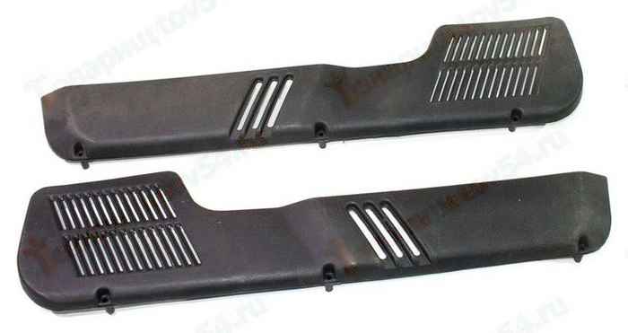 Карманы дверей ВАЗ 2110 передние комплект Кинель <b>ПЛАСТИК 2110-6102022 + 2110-6102023</b> - изображение