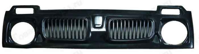 Решетка радиатора ВАЗ 21213 'Нива-5' тюнинг 'БМВ' ПЛАСТИК - изображение