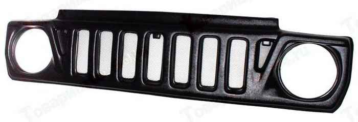 Решетка радиатора ВАЗ 21213 'Нива-7' 'Черокки' ПЛАСТИК - изображение