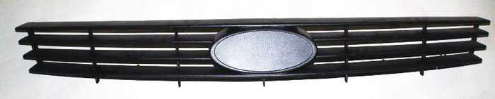 Решетка радиатора ВАЗ 2170 черная <b>Пластик 2170-8401014</b> - изображение