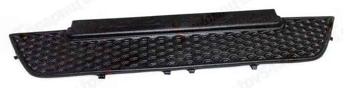 Решетка бампера Lada Largus (накладка зима АБС) <b>ПЛАСТИК 8450000249абс</b> - изображение