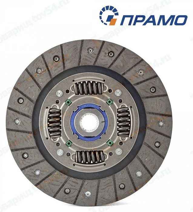 Диск сцепления ВАЗ 2123 Нива Шевроле нового образца (4 пружины) <b>ПРАМО 2123-1601130</b> - изображение Диск сцепления ВАЗ 2123 Нива Шевроле нового образца (4 пружины) <b>ПРАМО 2123-1601130</b> - изображение