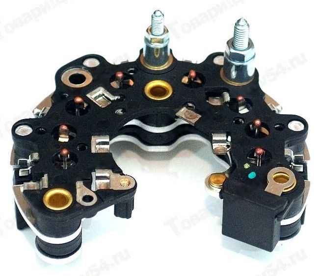 Мост диодный ВАЗ 2110, 2115, Газ (2 болт., 8 диод., 100А) генер.5102.3771-10Т <b>ПРАМО 5102.3771.320-01</b> - изображение