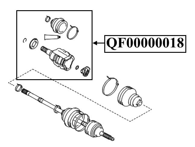 Шрус внутренний левый 32X35X20 <b>QUATTRO FRENI QF00000018</b> - изображение 1