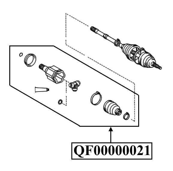 Шрус внутренний левый 27X50X24 <b>QUATTRO FRENI QF00000021</b> - изображение