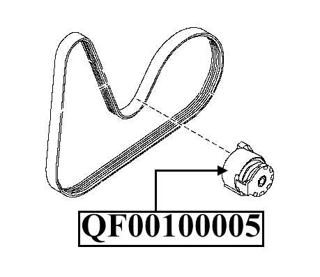 Ролик натяжителя приводного ремня <b>QUATTRO FRENI QF00100005</b> - изображение 1