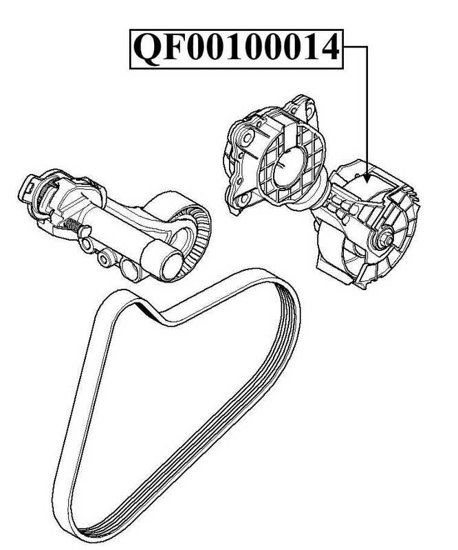 Ролик натяжной <b>QUATTRO FRENI QF00100014</b> - изображение 1