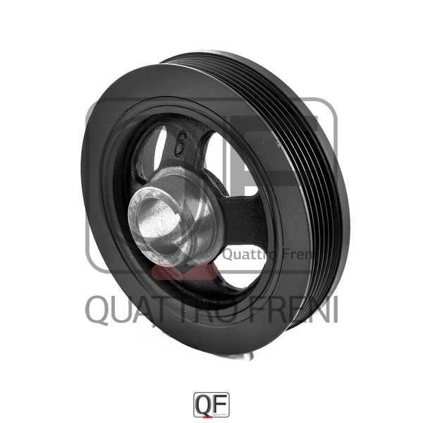 Шкив коленвала 4B12 <b>QUATTRO FRENI QF00100015</b> - изображение 1
