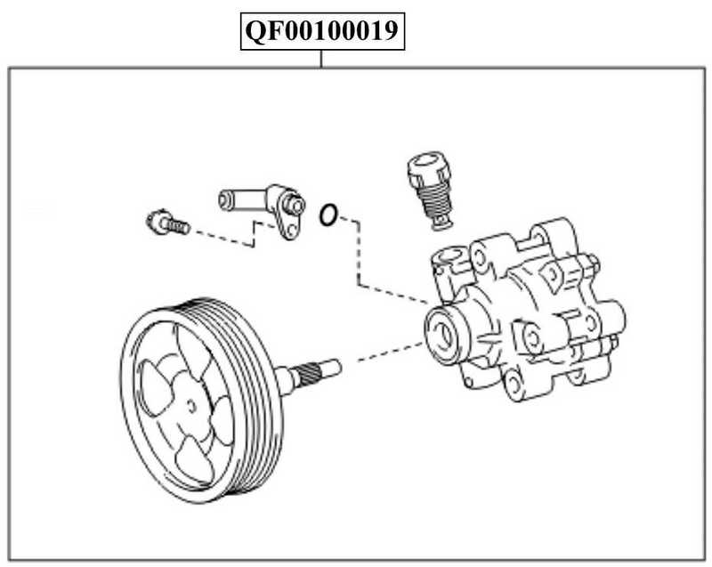 Насос гур LC200 1VD 07 <b>QUATTRO FRENI QF00100019</b> - изображение