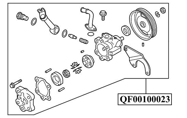 Насос гур Z50 <b>QUATTRO FRENI QF00100023</b> - изображение 1