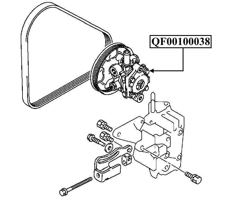 Насос гур <b>QUATTRO FRENI QF00100038</b> - изображение 1
