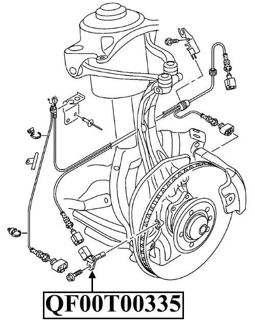 Импульсный датчик ABS <b>QUATTRO FRENI QF00T00335</b> - изображение 1