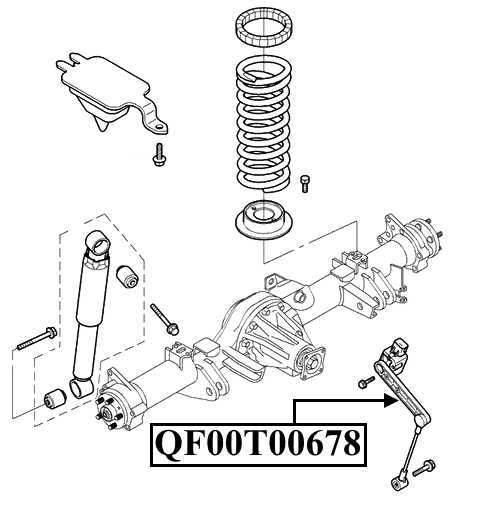 Датчик регулировки высоты дорожного просвета <b>QUATTRO FRENI QF00T00678</b> - изображение 2