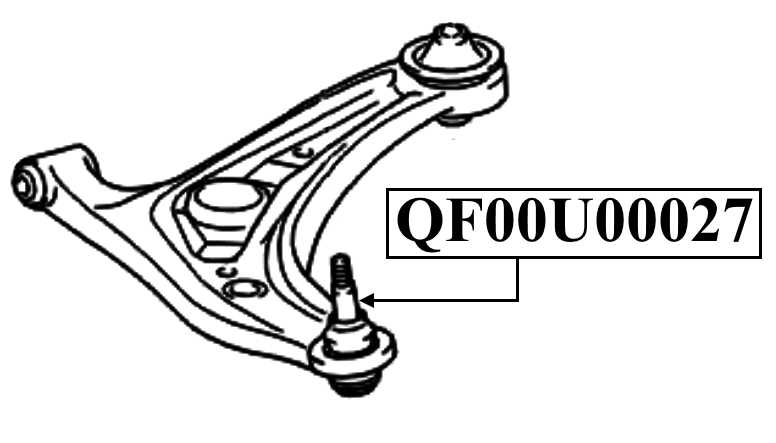 Опора шаровая <b>QUATTRO FRENI QF00U00027</b> - изображение