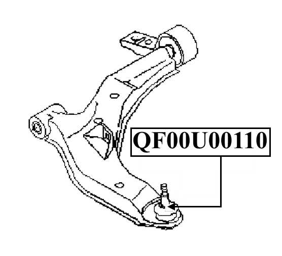 Опора шаровая переднего нижнего рычага <b>QUATTRO FRENI QF00U00110</b> - изображение 1