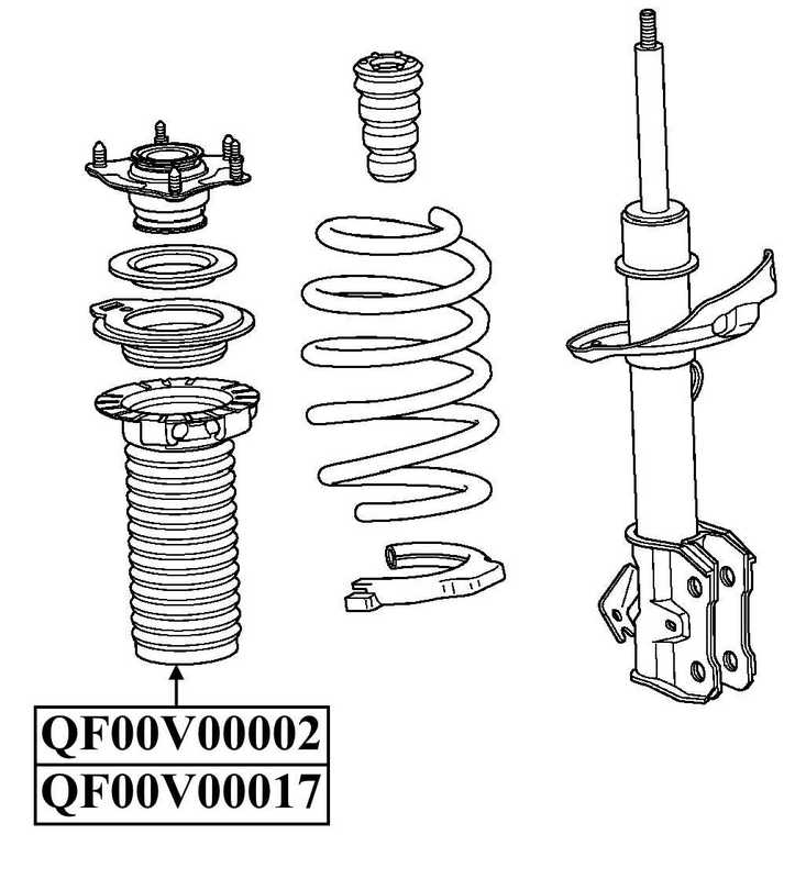 Пыльник амортизатора FR RH <b>QUATTRO FRENI QF00V00017</b> - изображение 1