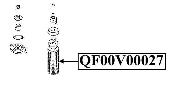 Пыльник заднего амортизатора <b>QUATTRO FRENI QF00V00027</b> - изображение 1