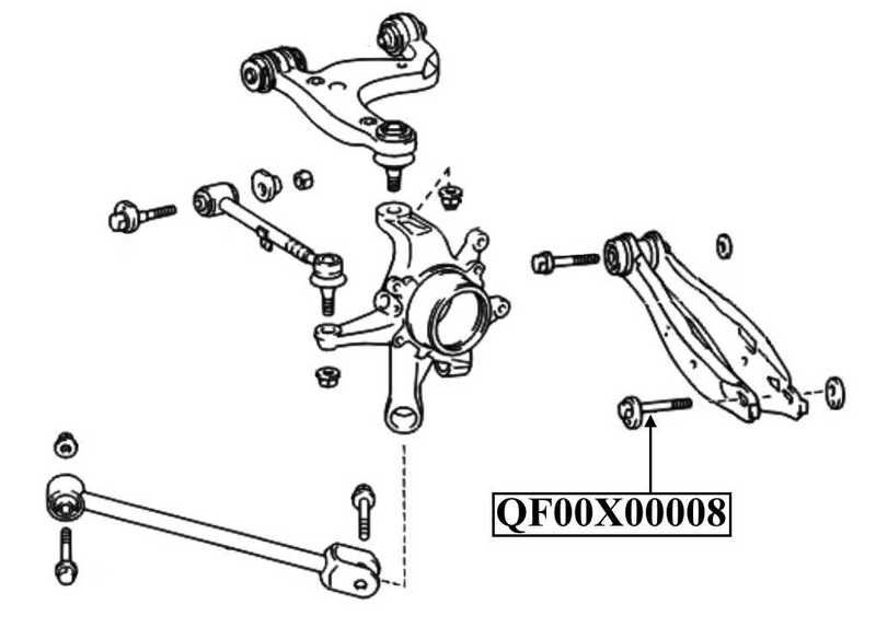 _болт с эксцентриком <b>QUATTRO FRENI QF00X00008</b> - изображение 2