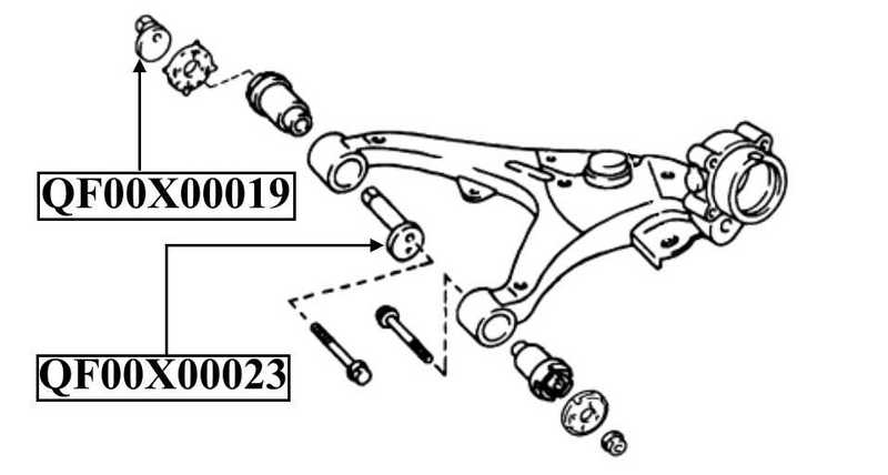 Гайка с эксцентриком <b>QUATTRO FRENI QF00X00019</b> - изображение 2