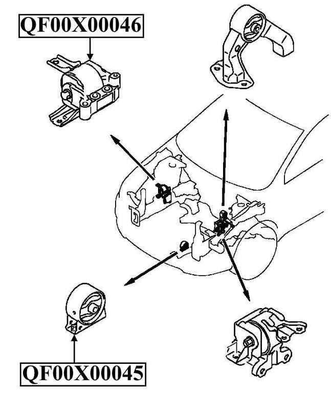 Подушка двигателя правая (гидравлическая) <b>QUATTRO FRENI QF00X00046</b> - изображение 2