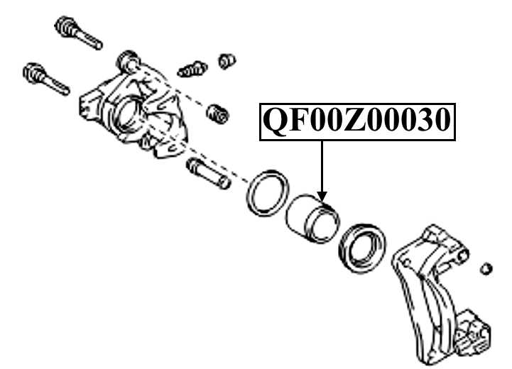 Поршень суппорта <b>QUATTRO FRENI QF00Z00030</b> - изображение 2