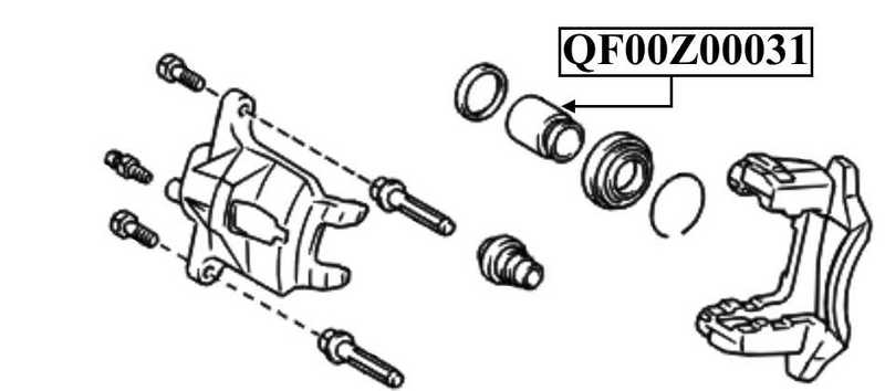 Поршень суппорта тормозного переднего <b>QUATTRO FRENI QF00Z00031</b> - изображение 2