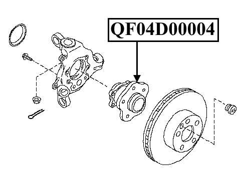 Ступица задняя <b>QUATTRO FRENI QF04D00004</b> - изображение 1