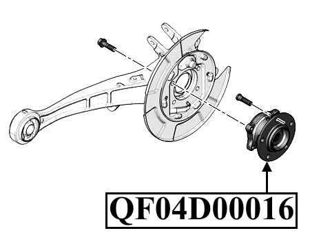 Ступица задняя <b>QUATTRO FRENI QF04D00016</b> - изображение 2