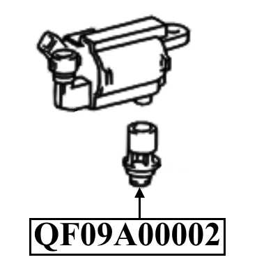 Наконечник катушки зажигания 1JZGE2JZGE <b>QUATTRO FRENI QF09A00002</b> - изображение 1