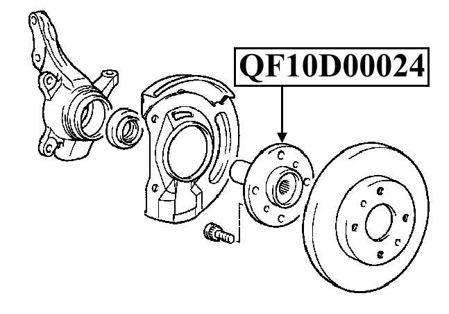 Ступица передняя <b>QUATTRO FRENI QF10D00024</b> - изображение 2