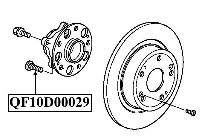 Шпилька колесная <b>QUATTRO FRENI QF10D00029</b> - изображение 2
