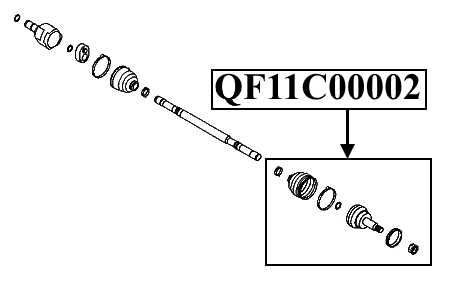 Шрус наружный 22X52.5X25 <b>QUATTRO FRENI QF11C00002</b> - изображение 1
