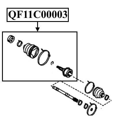 Шрус наружный 27X633X26 <b>QUATTRO FRENI QF11C00003</b> - изображение 1