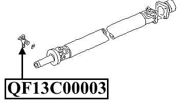 Крестовина карданного вала 28X53 <b>QUATTRO FRENI QF13C00003</b> - изображение 1