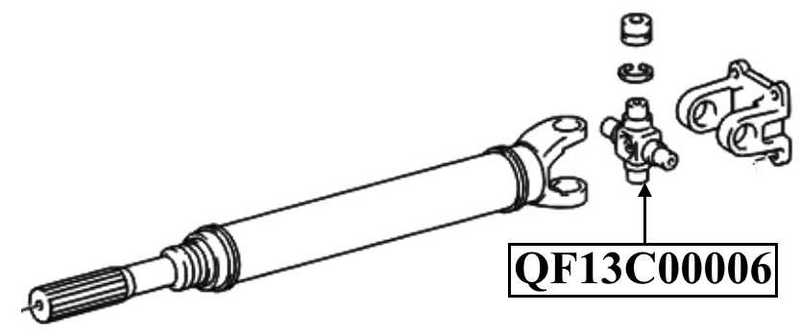 Крестовина карданного вала 29X49 <b>QUATTRO FRENI QF13C00006</b> - изображение 1