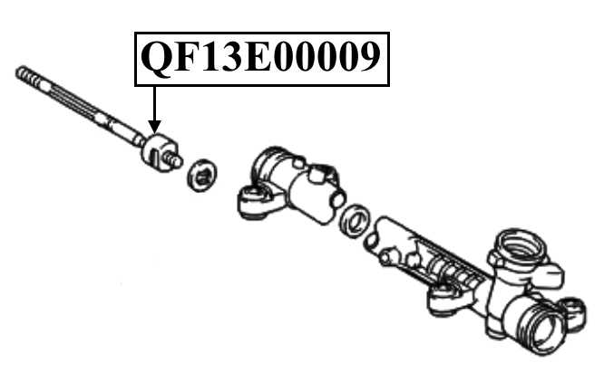 Тяга рулевая <b>QUATTRO FRENI QF13E00009</b> - изображение 2