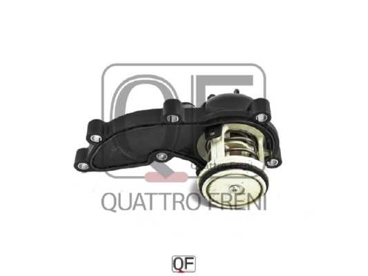 Термостат в сборе с корпусом <b>QUATTRO FRENI QF15A00051</b> - изображение Термостат в сборе с корпусом <b>QUATTRO FRENI QF15A00051</b> - изображение